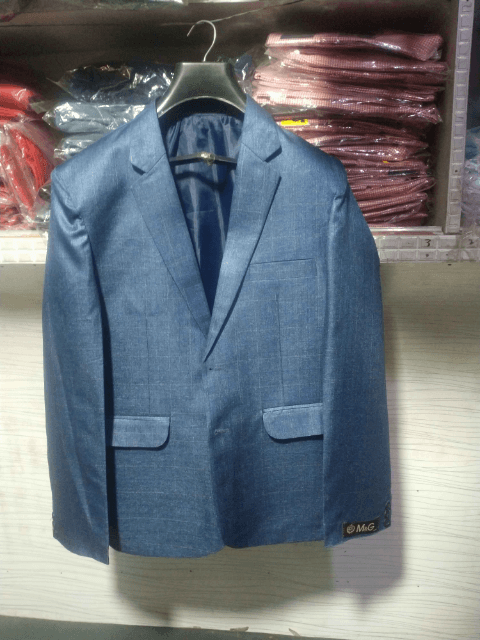 Formal blue coat for Men's