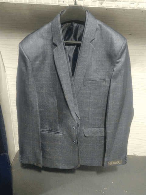 Formal blue coat for Men's